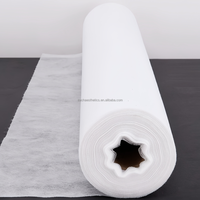 50 pièces/rouleau Serviette jetable non tissée pour pédicure, salon de manucure, SPA, et couvre-support facial