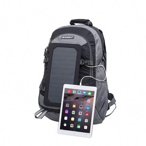 Sac à dos intelligent étanche 57L avec chargeur USB et panneau solaire 6.5W, élégant et doté d'une fermeture éclair, vente en gros, certifié BSCI - Product Image 3