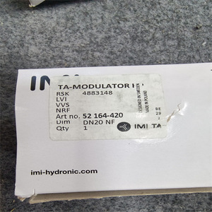 Válvula IMI 52 164-420 de 1 Pulgada, Válvula de Control con Cuerpo de Latón, Origen Reino Unido - Product Image 2