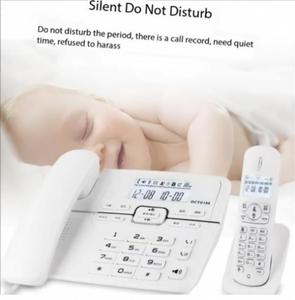 Téléphone sans fil DCTG188, domicile, entreprise, bureau, mère et enfant, téléphone fixe, téléphone sans fil, un à un, un à deux - Product Image 2