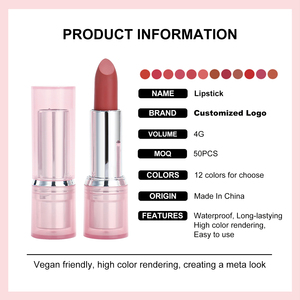 2024 Thiết Kế Mới Lâu Dài Trang Điểm Bán Buôn Cổ Điển Son Môi Matte Và Bóng Son Môi Nhãn Hiệu Riêng - Product Image 5