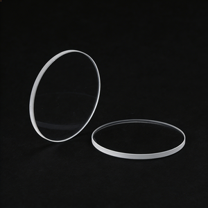 Plaque de silice fondue résistante aux hautes températures, substrat en verre transparent pour applications optiques de laboratoire semi-conducteur - Product Image 2
