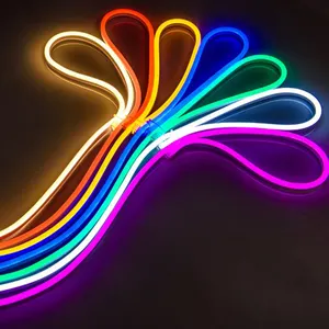 5050 su geçirmez esnek Neon ışık şeridi açık LED Neon Flex şerit ışık