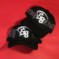 Nouvelle Casquette de Baseball Unisexe Noire Ajustable Style Streetwear Hip-Hop Sportive avec Logo Léopard, Broderie Croix en Strass Tadeo, Religieuse