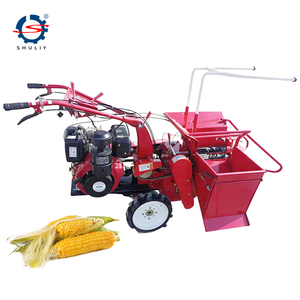 Hộ gia đình nhỏ hoàn toàn tự động đi bộ loại hướng dẫn sử dụng Ngô gặt đập - Product Image 1