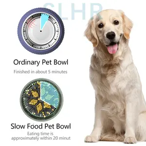 Alimentador lento para perros de silicona de grado alimenticio de nuevo diseño al por mayor