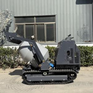 小型セメントトラックミキサークローラー移動式セルフコンクリートミキサー - Product Image 6