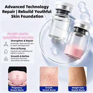 Traitement anti-vergetures Meo en poudre lyophilisée Palmitoyl Tripeptide-1, <span class=keywords><strong>produit</strong></span> efficace pour la réparation des vergetures, effet permanent - Product Image 6