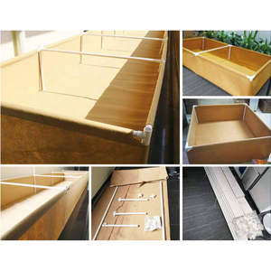 Sac de culture carré tissu de lit de sol vivant lit de culture surélevé pour planter des plantes malodorantes fleurs herbes légumes - Product Image 3