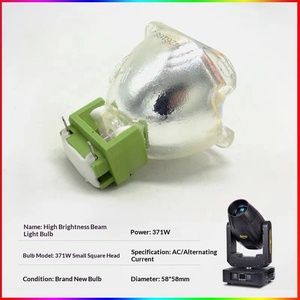 Ampoule de remplacement pour éclairage de scène avec réflecteur, source lumineuse haute luminosité pour les effets lumineux de scène utilisés dans les spectacles - Product Image 2