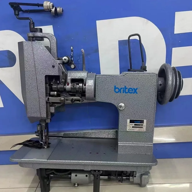 Britex BR-1121ハンドル式チェーンステッチ刺Embroidery機金属手動機工業用ミシン