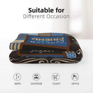 Coffret Cadeau Fête des Pères Anniversaire – Couverture Personnalisée « Meilleur <span class=keywords><strong>Papa</strong></span> de Tous les Temps » de Fille et Fils – <span class=keywords><strong>Plaid</strong></span> Drôle et <span class=keywords><strong>Personnalisé</strong></span> - Product Image 5
