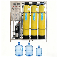 Purificateur d'eau commercial osmose inverse 250LPH 500LPH Machines de traitement de l'eau industrielle Système d'osmose inverse Filtre Ro