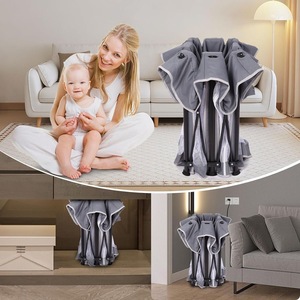 RHS-PPEN7 Usine de vente en gros : Parc de jeu pour bébés et enfants, barrière de sécurité au sol pour la maison, idéal pour le salon et les jeux d'enfants - Product Image 6