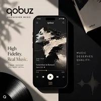 Qobuz 1 an d'abonnement Studio Premier Hi-Res Streaming 24 bits sans perte pour compte MAC, lecteur de musique mondial