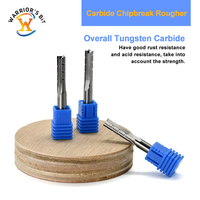 Mata Bor Router Karbida Warrior's Bit 3 Flutes 4mm/6mm/8mm Shank Presisi Tinggi Kecepatan Tinggi OEM/ODM