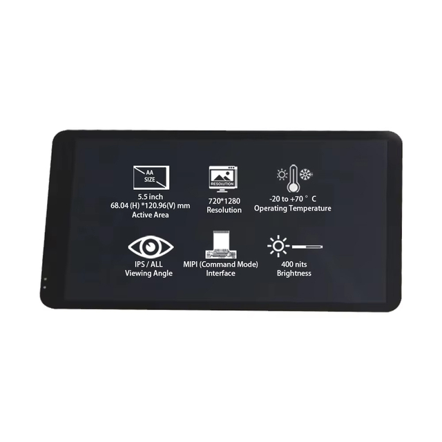 5.5 Inch OLED Module iphone Lcd and Digitizer Touch Screen Transmissive for Medical Equipment