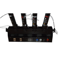 2023 haute qualité DMX télécommande effet de scène spécial arc-en-ciel 4 voies confettis canon Machine Streamer émetteur