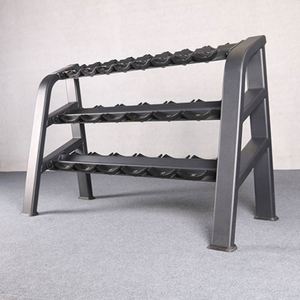 Support de Rangement Hexagonal à Double Niveau et Trois Couches pour Haltères, Équipement de Fitness Commercial Professionnel, Modèle Mairun USA en Tube Renforcé pour Usage Domestique - Product Image 5