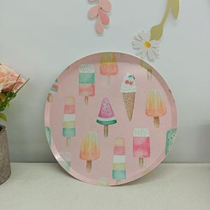 DAMAI - Juego de Vajilla Desechable de Papel para Fiestas Infantiles, Platos, Vasos, Servilletas, con Artículos para Fiestas de Helados - Product Image 3