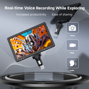 마이크로롱 디지털 현미경, 모바일 수리용 10.1인치 현미경 카메라 포함 (32GB 카드 제외) - Product Image 4