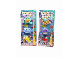 Juego de pesca de juguete de pez Longxi, caña de pescar, anzuelo, langostas, tiburones, pikas, ballenas, medusas, juego de pez diablo para bebé - Product Image 3