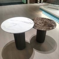 Table basse de salon en marbre de luxe