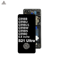 Pantalla AMOLED de 6.8" para Teléfono Móvil, Display LCD de Reemplazo para Samsung Galaxy S21 Ultra 5G, Pantalla OLED G998 G998U G998B