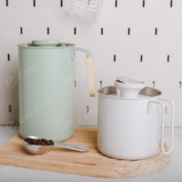 Boîte de conservation alimentaire sous vide avec couvercle à pression, ensemble de boîtes pour protéines en poudre, pot de stockage nutritionnel, boîte à thé en acier inoxydable