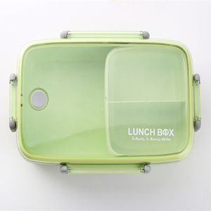 Portable En Plastique Déjeuner Récipient de Nourriture de Pique-Nique Camping <span class=keywords><strong>Micro</strong></span>-ondes Cuisine Vaisselle <span class=keywords><strong>Hermétique</strong></span> boîtes De Rangement - Product Image 6
