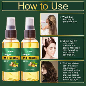 <span class=keywords><strong>Spray</strong></span> anti-chute de <span class=keywords><strong>cheveux</strong></span> à la gingembre biologique Luxfume, marque privée, nourrissant et stimulant la <span class=keywords><strong>repousse</strong></span> des <span class=keywords><strong>cheveux</strong></span> - Product Image 5