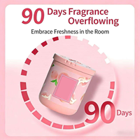 Désodorisant d'ambiance créatif en gel solide parfumé pour la maison, diffuseur d'arômes doux pour une ambiance agréable