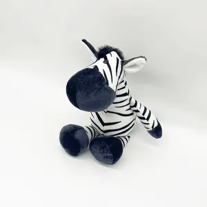 Op Maat Gemaakte Zachte Stof Zebra Knuffels Populair Cartoon Dier Gevulde Zebra Pluche Speelgoed Cpc Knuffel Dier Poppen Mooi Cadeau