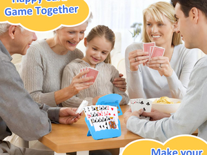 Supporto Pieghevole per <span class=keywords><strong>Carte</strong></span> da <span class=keywords><strong>Gioco</strong></span>, Porta <span class=keywords><strong>Carte</strong></span> Portatile Senza Mani per Anziani, Bambini e Famiglie, Accessori per Giochi di <span class=keywords><strong>Carte</strong></span> - Product Image 6
