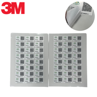 Etiquetas Autoadhesivas 3M 7816 de PET Resistentes al Agua y a los Arañazos, Rectangulares, con Código de Barras y QR, para Logística Industrial