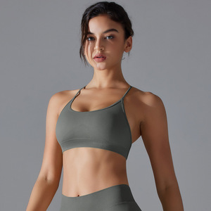 Soutien-gorge de yoga haute performance JAC22 BFA4015, séchage rapide, en <span class=keywords><strong>spandex</strong></span> respirant, idéal pour le fitness et la course à pied - Product Image 2