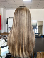 SHY 13x5 Perruque Lace Front HD sans colle, Cheveux Humains, Couleur de Salon, Ligne de Cheveux Naturelle, Nœuds Blanchis, Effet Cuir Chevelu Réaliste, Qualité Usine
