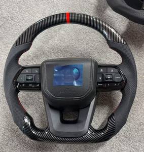 Volante de Cuero LC300 OEM a <span class=keywords><strong>Precio</strong></span> de Fábrica para Toyota Land Cruiser <span class=keywords><strong>2008</strong></span>-2021, Prado 2010-2021, Estilo GR, Volante OEM - Product Image 1