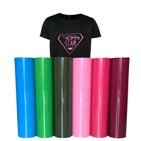 Film vinyle thermocollant PU personnalisé en gros pour T-shirts, vêtements et articles d'habillement – Transfert à chaud haute température