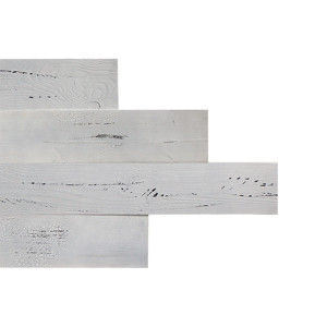 Paneles de <span class=keywords><strong>Madera</strong></span> Sólida para Paredes, Tablas de <span class=keywords><strong>Madera</strong></span> de Color <span class=keywords><strong>Gris</strong></span> Claro, Forma Rectangular, Adhesivas - Product Image 3