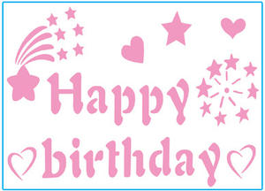 DIY HAPPY BIRTHDAY BOBO Balloon Stickers transparents Bobble Sticker - Product Image 6