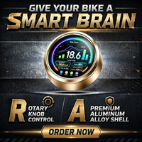 Ordinateur de vélo TFT LCD LED 1,46 pouce, compteur de vitesse, plusieurs styles d'interface utilisateur, résolution 360x360, écran intelligent pour vélo, OEM
