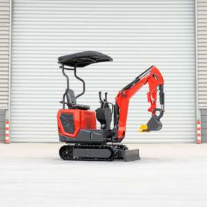 Mini-excavatrice à chenilles de 1,2 tonne à haute productivité pour la construction résidentielle urbaine, la réparation routière et les travaux agricoles - Product Image 5