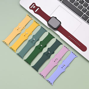 Para <span class=keywords><strong>Apple</strong></span> <span class=keywords><strong>Watch</strong></span> Series 10 46mm Bandas Silicona suave con cierre de mariposa Correa de reloj deportiva ajustable - Product Image 4