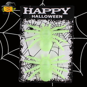 Glow In Dark <b>Spider</b> Halloween Decoration 10.5x16cm <b>Plastic</b> Indoor Party Prop - Product Image 5