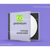 Compte Premium Duolingo 1 an, applicable dans le monde entier, activez votre propre compte