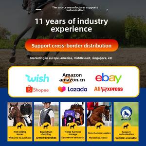 Sac à dos équestre à double bandoulière, sac pour protections de chevaux, sac multifonction pour casque, design logo cheval, 55x36cm/44x25cm, fournitures - Product Image 3