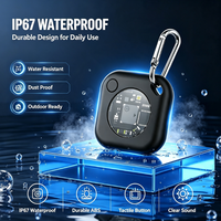 Traceur intelligent universel double système pour localiser les objets, compatible avec iOS Find My et Android Google Find Hub