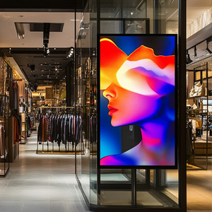 Montado en la pared 43 pulgadas <span class=keywords><strong>Android</strong></span> pared marco de fotos Digital publicidad REPRODUCTOR DE PANTALLA TÁCTIL señalización Digital - Product Image 1