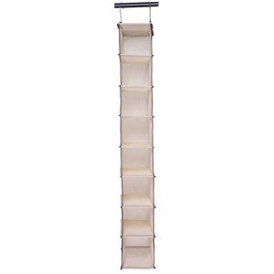 Compact Foldable Detachable Wall-Mounted Hanging <b>Shoe</b> Rack Organiser Shelf Space-Saving Multipurpose Non-Woven Storage Bag - Product Image 3